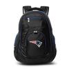 MOJO Black/Navy New England Patriots Premium Color Trim Backpack