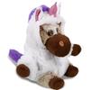 DolliBu Floppy Donkey Unicorn Plush Stuffed Animal Toy with Outfit - 7 inches