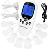 Fresh Fab Finds Dual Channel Electric Muscle Stimulator With Electrode Pads - Pain Relief Therapy - White