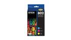 Epson T802520 DURABrite Ultra Color Combo Pack Standard Capacity Cartridge Ink