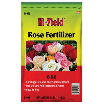 Voluntary Purchasing Group 32096 Rose Fertilizer, 6-8-6 Formula, 4-Lbs. - Quantity 12