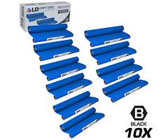 LD Compatible Thermal Ribbon Refill Roll Replacements for Brother PC402 (10-Pack)
