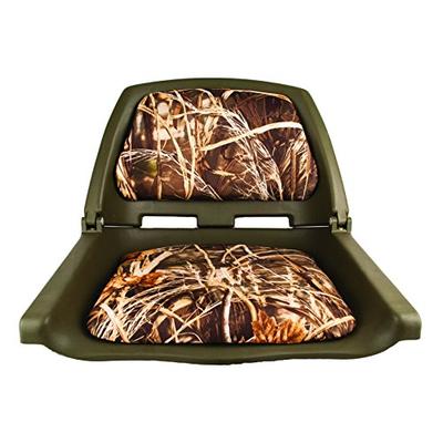 Attwood Padded Flip Boat Seat, Camoflauge