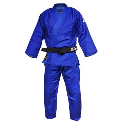 Fuji Double Weave Judo GI Uniform, Blue, 3.5