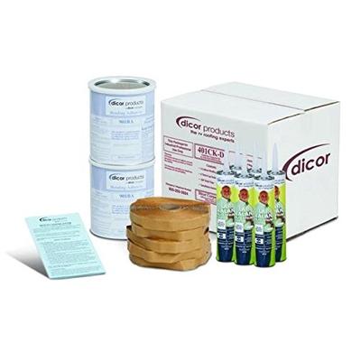 Dicor Corporation 401CK-V Rv Roof Installation Kit Ivory