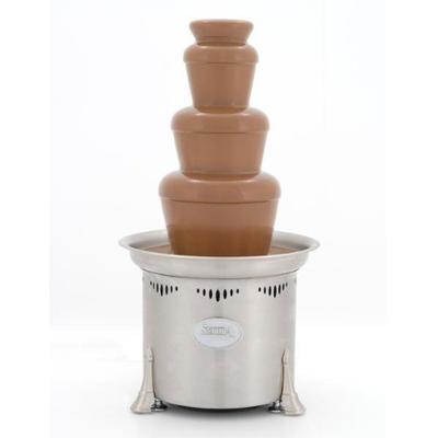 Sephra The Cortez 23" Commercial Chocolate Fountain - Brushed Stainless Steel