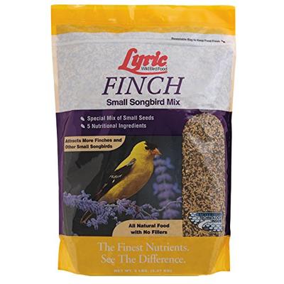 Lyric Finch Small Songbird Wild Bird Mix - 5 lb bag