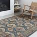 Green 60 x 0.13 in Area Rug - World Menagerie Fuchs Southwestern Area Rug Polypropylene | 60 W x 0.13 D in | Wayfair