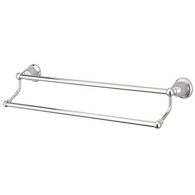 Kingston Brass BA1753C Heritage Double Towel Bar, 24-Inch, Polished Chrome