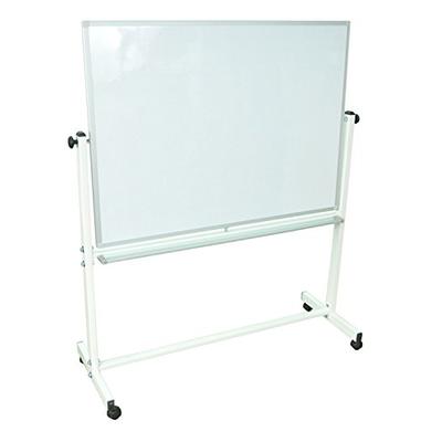 Luxor L340-48"W x 36"H Double Sided Magnetic White Board