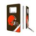 Cleveland Browns Diagonal Stripe Credit Card USB Drive & Bottle Opener