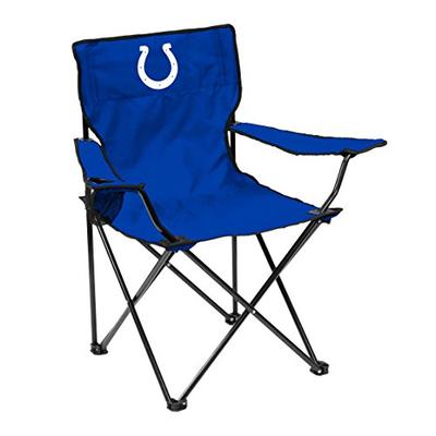 Logo Brands NFL Indianapolis Colts Quad Chair Quad Chair, Royal, One Size