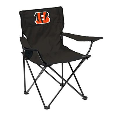 Logo Brands 607-13Q NFL Cincinnati Bengals Quad Chair, One Size, Black
