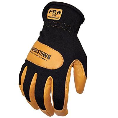 Youngstown Glove 12-3270-80-L Flame Resistant Mechanics Hybrid Gloves, Large