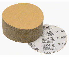 Mirka 23-379-080 6-Inch No-Hole 80 Grit Adhesive Sanding Discs, 100-Pack