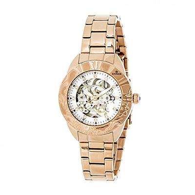 Empress Women's EMPEM1103 Godiva Automatic Rose Gold/Silver 316L Surgical-Quality Stainless Steel Br
