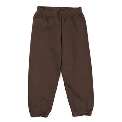 Leveret Kids Boys Sweatpants Brown Size 5 Years