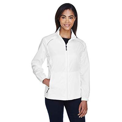 Ash City Core 365 Women's Motivate Unlined Lightweight Jacket, White 701, Medium