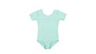 Leveret Girls Leotard Aqua Short Sleeve X-Large (12-14)