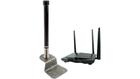 KING KS1000 Swift Omnidirectional WiFi Antenna with WiFiMax Router and Range Extender - White