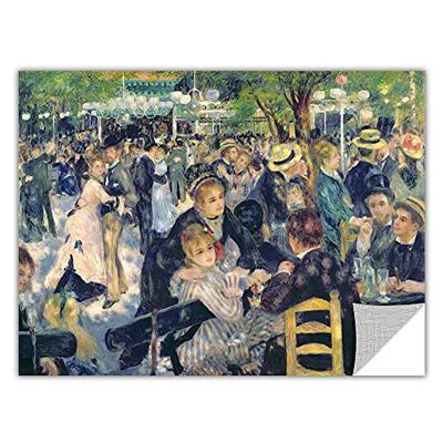 ArtWall "Ball at The Moulin De La Galette Removable Graphic Wall Art by Pierre Renoir, 18 by 24-Inch