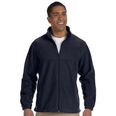 Harriton M990 HA Mens Full Zip Fleece JKT Navy S