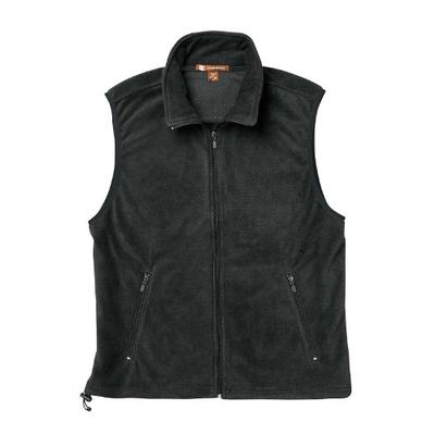 Harriton Men's Fleece Vest - Large - Black