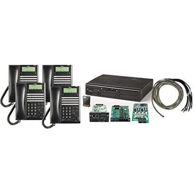 NEC SL2100 Digital Quick Start Kit with 4 Port Voicemail and 4 Digital 24 Button Phones - NEC-BE1174