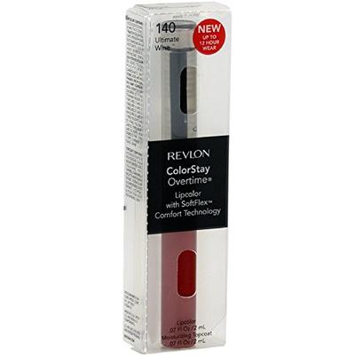 Revlon ColorStay Overtime Liquid Lip Color, Ultimate Wine [140] 0.07 oz (Pack of 6)