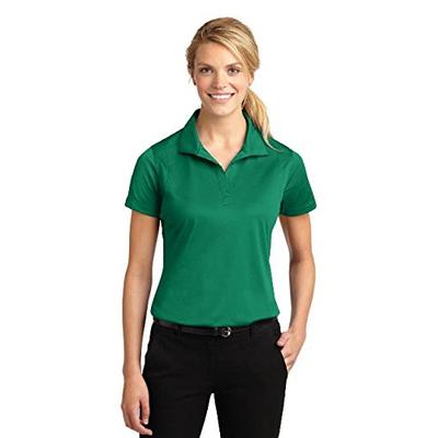 Sport-Tek Women's Micropique Sport Wick Polo, Kelly Green, XX-Large