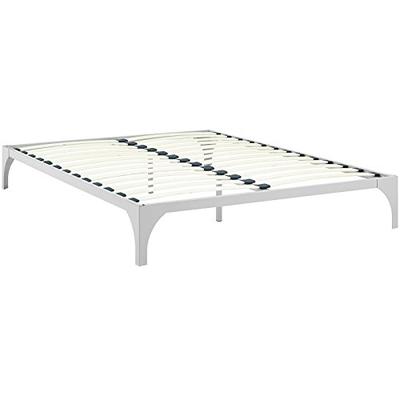 Modway Ollie Full Bed Frame in Silver