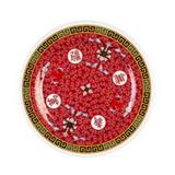 Thunder Group Peacock Collection 12-Pack Plate, 9-1/8-Inch, Melamine, Red screenshot. Plates directory of Dinnerware & Serveware.