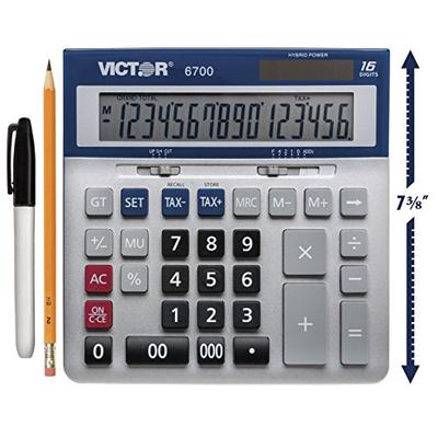 Victor 6700 16 Digit Extra Large Desktop Calculator