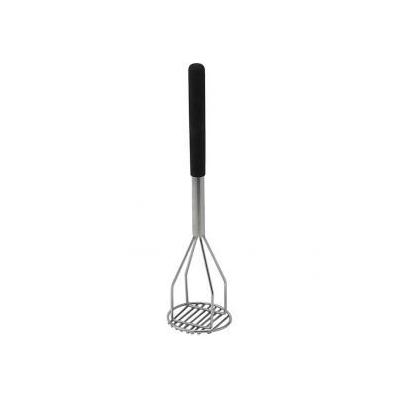 Winco PTMP-18R 4-Inch by 18-Inch Round Potato Masher with Plastic Handle
