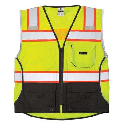 Safety Vest, L, Lime, Male