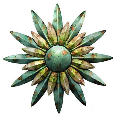 Regal Art & Gift 10200 Sunburst Sun Wall Decor, Aqua