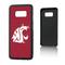 Keyscaper KBMPS8-0WST-SOLID1 Washington State Cougars Galaxy S8 Bump Case with WSU Solid Design