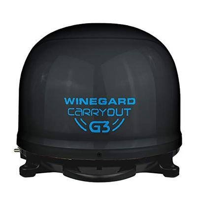 Winegard Company GM-9035 Carryout G3 Portable Automatic Satellite Antenna-Black