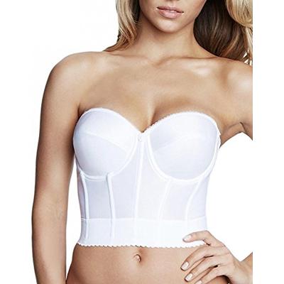 Dominique Noemi Strapless Longline Bra, 38C, White