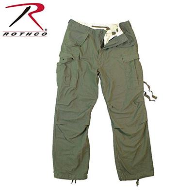 Rothco Vintage M-65 Field Pants, Olive Drab, Medium