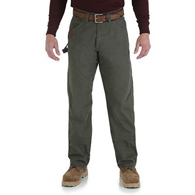 Riggs Workwear By Wrangler Men's Ripstop Carpenter Jean,Loden,42x30