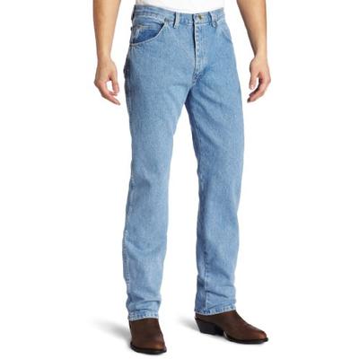 Wrangler Men's Big & Tall Rugged Wear Classic Fit Jean, Rough Wash, 44W x 32L