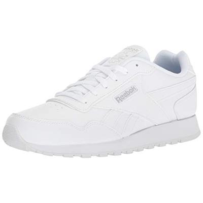 Reebok Classic Harman Run Sneaker, white/steel, 7.5 M US