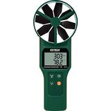 Extech AN320 Large Vane CFM/CMM Anemometer/Psychrometer with CO2 Measurement screenshot. Weather Instruments directory of Home Decor.