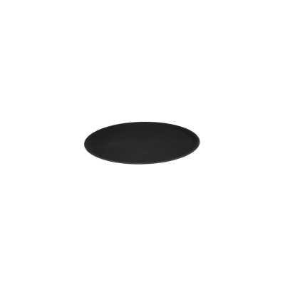 Winco Easy Hold Oval Tray, 22-Inch by 27-Inch, Black