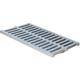 Grille renforcée 32,00KN - pvc anti-choc - Gris - 300x500mm First Plast