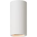 Spot plafond - 1xGU10 - Blanc Lucide gipsy