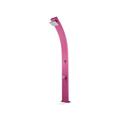 Douche solaire Spring 30L avec rince pieds - Anthracite, Anthracite/Inox, Inox, Rose, Violet, Bleu