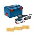 Bosch - Ponceuse vibrante 350W gss 280 ave Professional + coffret l-boxx 601292901 - Noir