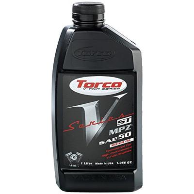Torco T630050CE V-Series SAE 50 "ST" Motor Oil Bottle - 1 Liter Bottle